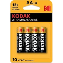 Kodak Xtralife Alkaline AA Pil 4 Adet