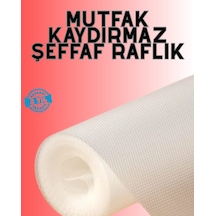 Eva Malzemeden Kaydırmaz Şeffaf Raflık Buzdolabı Kaplaması Renkli