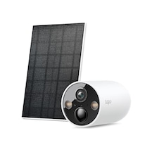C425 Kıt, 2k 4mp Qhd, Aı Desteği, Renkli Gece Görüşü, Şarj Edilebilir, Su Geçirmez, Yerel/bulut Depolama, 150 Geniş Açılı, Güneş Paneli Dahil, Kablosuz Bataryalı Güvenlik Kamerası Kiti Açık Gri