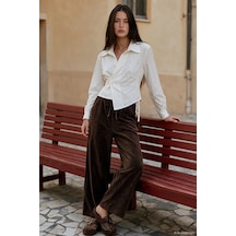 Quzu 24k71211 Pantolon Kahverengi