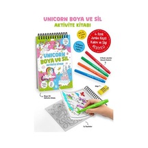 Unicorn Boya Ve Sil Aktivite Kitabı / 3 Yaş +
