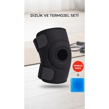 Buğz Destekli Diz Korsesi Çapraz Bağ Sporcu Termojel Hediyeli