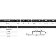 Yavuzsan 28429 Ön Fren Diski C2 03-1.4hdı C3 02-1.4hdı Partner Berlingo 1.4-1.9d-2.0hdı 266x13x27.1x4 Dl Adet