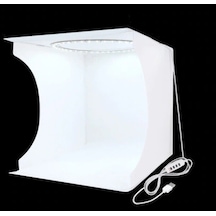 Puluz 30 x 30 CM Photo Box Led Işıklı Katlanabilir Ürün Çekim Çadırı
