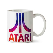Atari Logo Renkli İki Tarafı Baskılı Kupa Bardak.jpg