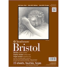 475-14 Str-475-14 Bristol Tabak Pedi, 15 Yaprak, 35,6 X 43,2 Cm, Beyaz, 14"x17"