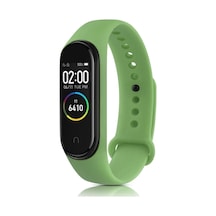 Xiaomi Mi Band 6 Uyumlu Klasik Kordon - Açık Yeşil