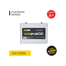 Werer Energy 24V 200Ah LiFePO4 Platinum Series Bluetooth'lu Lityum Demir Fosfat Akü - Batarya