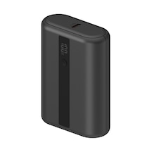 Compac Mini 3 10.000 Mah Dijital Gösterge 20w Type-c Ve 18w Usb Pd Hızlı Şarj Powerbank - Koyu Gri Koyu Gri