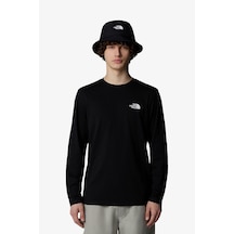 The North Face M Ls Sımple Dome Erkek Siyah T-shirt Nf0a87qnjk31 SIYAH