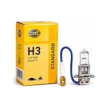 H3 Pk22s 12v 55w Halojen Far Ampulü Ece Onaylı Tek Adet