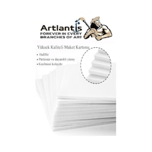 Maket Kartonu Siyah Fotoblok 3 Mm 25x50 Cm 5 Adet Hobi Sanat Okul Köpüklü Straforlu Maket Kartonu Maket Yapımı