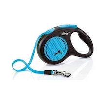 Flexie New Neon Mavi Medium Şerit Gezdirme 5 Mt Mavi