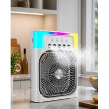 Mey İthalat Işıklı Fan 5005 Çok Renkli