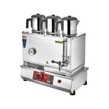 Miletto Üç Demlik Gaz'Lı Pleytsiz Çay Ocağı 33 Lt