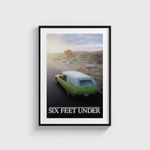Six Feet Under Dizi Posteri Tablo Çerçeveli Poster Duvar Dekorasyonu Siyah Çerçeveli Tablo Siyah Çerçeveli Tablo Dn11d506sıyah