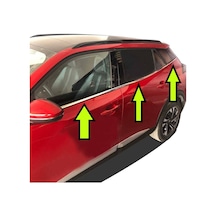 Peugeot 2008 Cam Çitası 6 Prç Krom 2020 2021 2022 2023