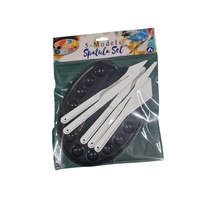 5'li Resim Spatula & Palet Seti 2 Adet