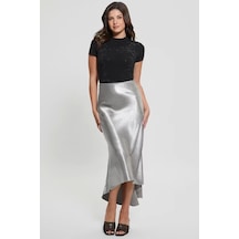Guess Ss Mock Neck All Ove Siyah