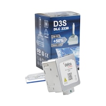 Delco D3s 8000k %50 Fazla Işık Buz Mavisi Oem Xenon Far Ampulü