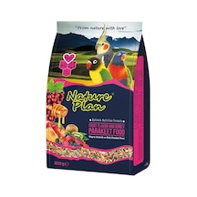 Nature Plan Paraket Sultan Cennet Papaganı Yemi 800 gr x 5 Adet