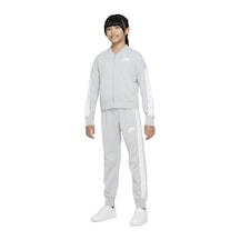 Nike Sportswear Tracksuit Grey Kız Çocuk Eşofman Takımı Gri Beyaz Gri