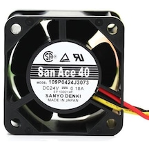 San Ace 40 109p0412h901 Dc Fanlar Dc Fan, 40x40x10mm, 12vdc, Takometre