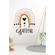 MSticker Grateful Gökkuşağı Çocuk Bebek Odası Sticker 50x70 Cm