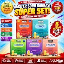 Okyanus Yayınları 8. Sınıf Master Serisi Soru Bankası Seti 5 Kitap