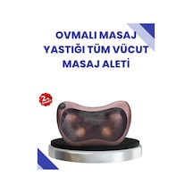 8 Toplu Derin Yoğurma Masaj Yastığı Ev Ve Araç Kullanımına Uygun Gri