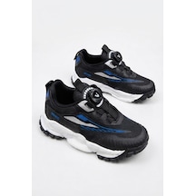 Vicco Tora Siyah Anatomik Akıllı Bağcıklı Sneaker Erkek Çocuk Ayakkabı 346.f26k.137