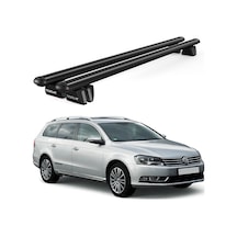 Pençe Volkswagen Passat Variant B7 2010-2014 Uyumlu Siyah Ara Atkı Port Bagaj Tavan Barı