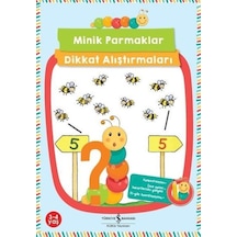 Minik Parmaklar Dikkat Alıştırmaları 3-4 Yaş - Angela Wiesner - İş Bankası Kültür Yayınları