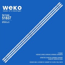 Wkset-6837 37510x3 Hd550x1u82-l1-2019061101 Lb5500p V0 3 Adet Led Bar 3v Tvnizi Açıp İçindeki Led Barla Birebir Aynısı Olduğunu Görmeden Almayınız. Sonrasında İade Almamaktayız.