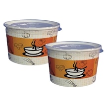 Şeylişeyler Termokap Karton Çorba Kasesi 14 Oz Kapaklı 200 Adet