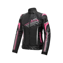 Motoanl Motosiklet Kadın Montu 4 Mevsim Maxdura 600-d Dayanıklı Kumaş Ve Deri Women Motor Mont