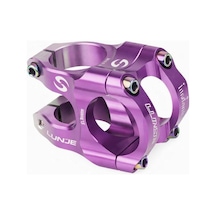 Lunje Alüminyum 31,8mm Mtb Freeride Gidon Boğazı Bisiklet Gidon Boğazı Mor Gümüş Çift Renk Boğaz Turuncu