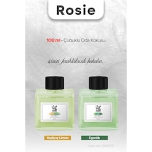 Rosıe 100 Ml Egzotik Ve Yeşilçay Limon Çubuklu Oda Kokusu Fresh