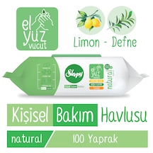 Sleepy Natural Kişisel Bakım Havlusu 100 Yaprak Tekli