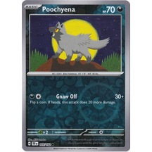 Poochyena Reverse Holo 105/162 - Temporal Forces - Pokemon Kartı Mint