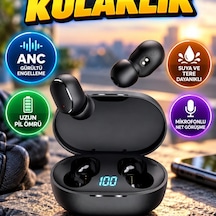 Anc Bluetooth Kulaklık Suya Ve Tere Dayanıklı, Mikrofonlu, Uzun Pil Ömürlü 00