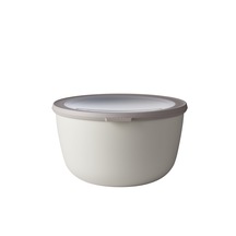 Mepal multi bowl cirqula round saklama kabı 3000 ml-nordic white