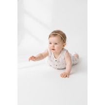 Tiffany Baby & Kids Müslin Flower Dream Atlet Tulum ekru