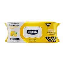 Deepfresh Limonlu Yüzey Temizleme Havlusu 100'lü 4 Adet