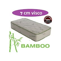 Uzunbebe 120X200 Visco Yatak 7 Cm Visco Ortopedik Yatak 120*200 Bamboo