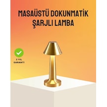 Hubrendy Tekno Modern Metal Masa Lambası 3 Işık Renkli Kademesiz Parlaklık Ayarlı Diğer