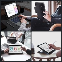Nillkin İpad 9. Nesil 10,2 İnç, 2021 Çıkarılabilir Klavyeli Kılıf, Sihirli İzleme Dörtgeni, 7 Renk Arkadan Aydınlatmalı, Portre/manzara Modları, İpad 8./7. Nesil İçin Kamera Kapaklı Sağlam Klavye