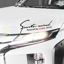 Mitsubishi L200 Sport Mind Far Kaput Oto Sticker Araba Etiket