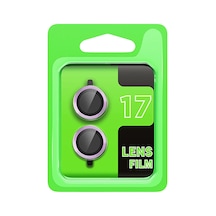 Apple İphone 17 Raze Metal Kamera Lens - Açık Mor -