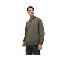 Lumberjack 5w Mb Sn73 Hoodıe 5pr Hakı Erkek Sweatshırt Haki